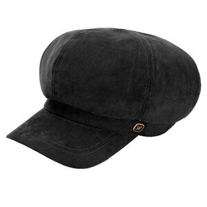 9441 Shamud Madoroscap Moroch Faux Suede Adjustable Short-brim Cap For Women
